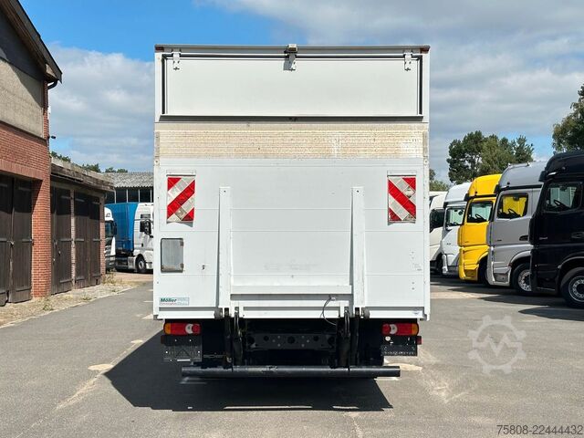 Box van IVECO Eurocargo 75-190 Koffer LBW Spurassistent Klima