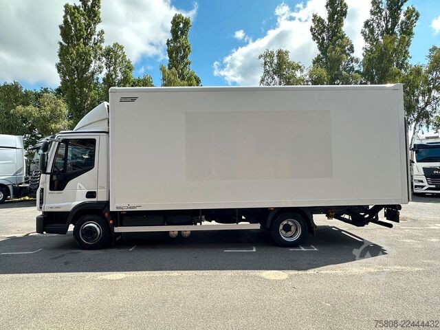 Box van IVECO Eurocargo 75-190 Koffer LBW Spurassistent Klima