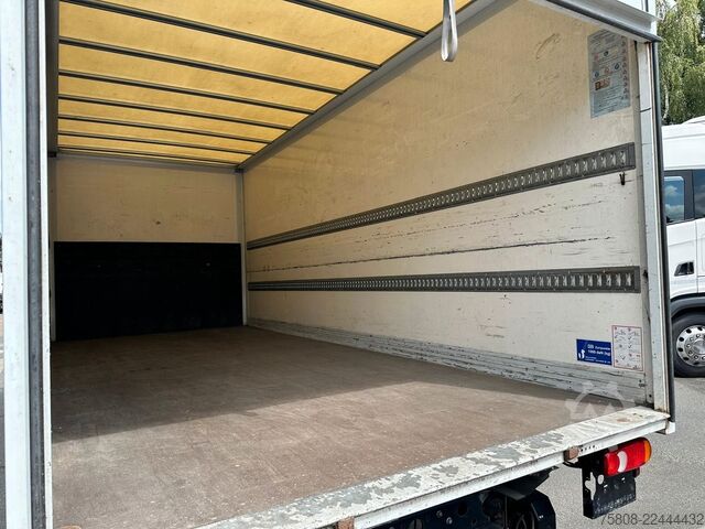 Box van IVECO Eurocargo 75-190 Koffer LBW Spurassistent Klima