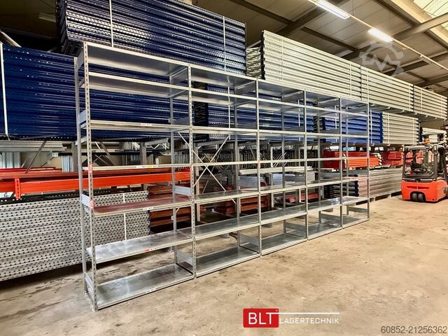 Cantilever rack 6,54 lfm Gebrauchtes STOW Fachbodenregal 300 cm hoch, 60 cm tief, 7 Lagerebenen