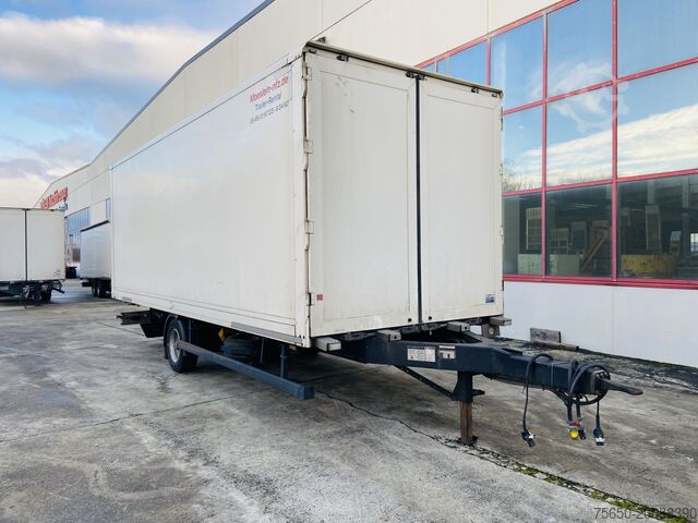 Box trailer Möslein EK 1- D 7,3  1 Achs Kofferanhänger