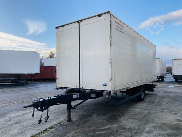 Box trailer Möslein EK 1- D 7,3  1 Achs Kofferanhänger