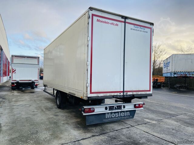 Box trailer Möslein EK 1- D 7,3  1 Achs Kofferanhänger