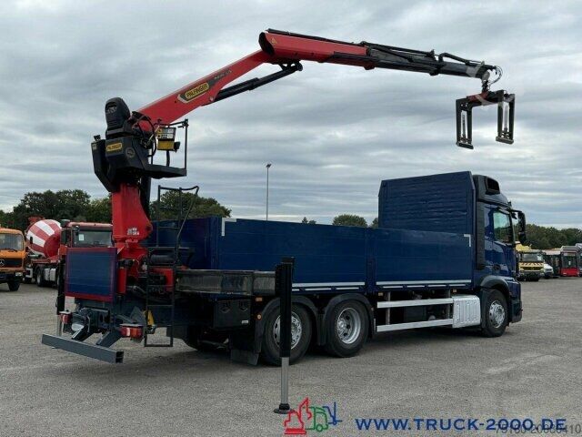 LKW mit Pritsche (offen) Mercedes-Benz Actros 2643 StreamSpace Kran Palfinger PK20.501L