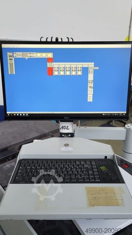 Inserting machine mueller apparatebau 8300