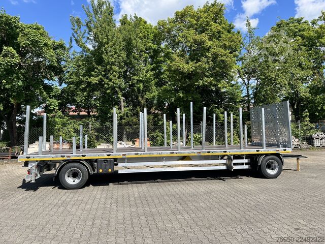 Open trailer Möslein T 2 Plato 8,6m  2 Achs Jumbo- Plato- Anhänger