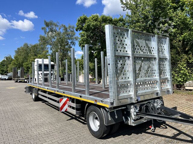 Open trailer Möslein T 2 Plato 8,6m  2 Achs Jumbo- Plato- Anhänger