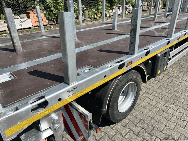 Open trailer Möslein T 2 Plato 8,6m  2 Achs Jumbo- Plato- Anhänger