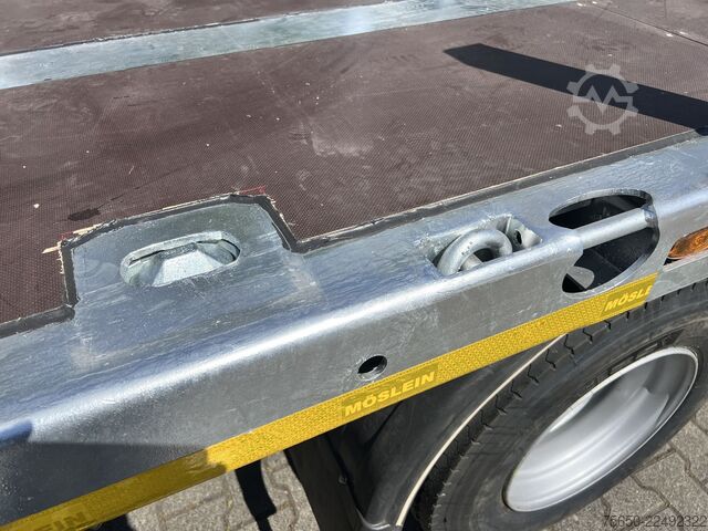 Open trailer Möslein T 2 Plato 8,6m  2 Achs Jumbo- Plato- Anhänger