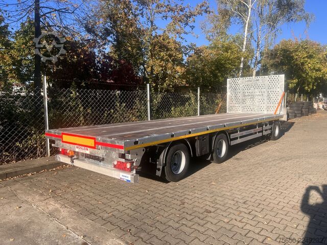 Open trailer Möslein T 3 Plato 9 m  3 Achs Jumbo- Plato- Anhänger 9 m, Mega