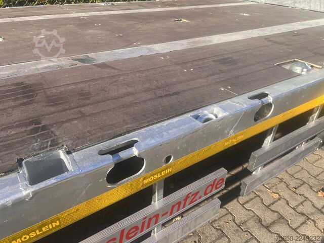 Open trailer Möslein T 3 Plato 9 m  3 Achs Jumbo- Plato- Anhänger 9 m, Mega