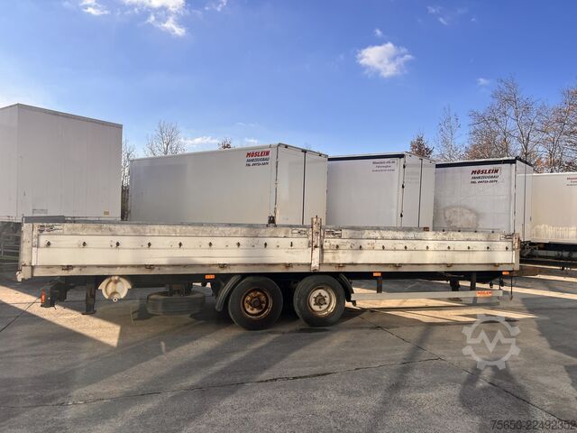 Open trailer with tarp Tang, Karl ZP105  Tandem Pritschenanhänger