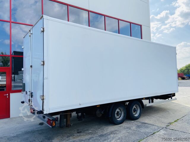 Box trailer Tang, Karl K105  Tandem Kofferanhänger vorn Durchladbar