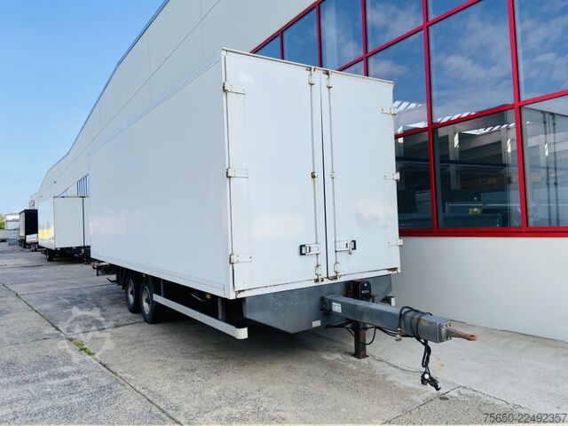 Box trailer Tang, Karl K105  Tandem Kofferanhänger vorn Durchladbar