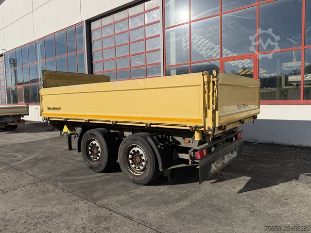 Three-way tipper trailer Müller-Mitteltal KA-TA-RT 18,0  18 t Tandemkipper- Tieflader
