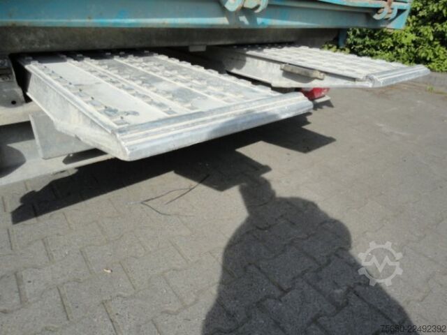 Tipper trailer Humbaur HTK 10 50 24  Tandem Kipper- Tieflader