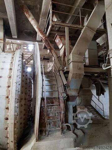 100 tph Cement Ball Mill Polysius 