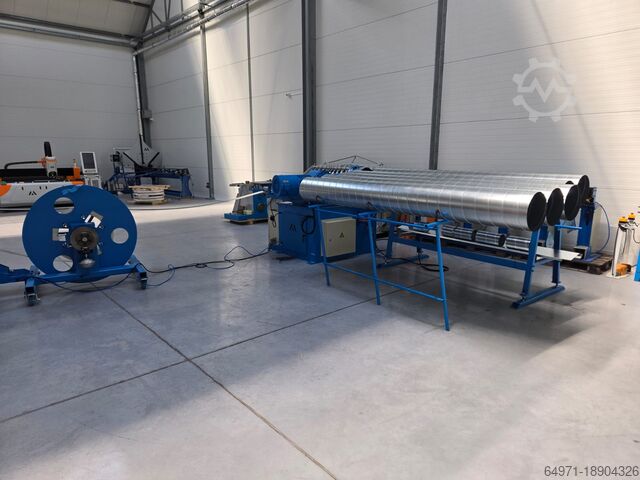 SPIRAL DUCT PRODUCTION MACHINE METFORMER MTF 1602 Tube former