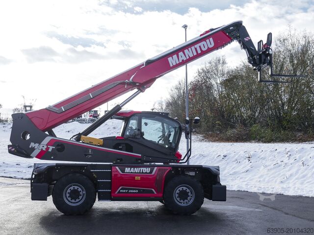 Rotating forklift Manitou MRT 2660 vision
