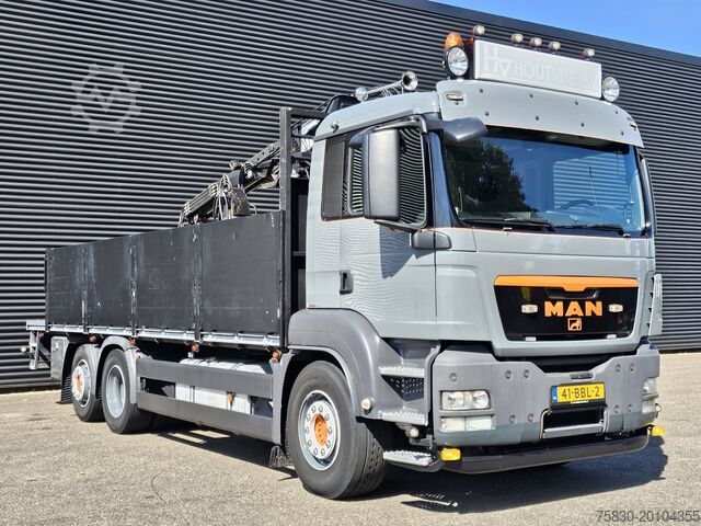 Loading platform MAN TGS 26.360 / 6X2-4 BL / KENNIS ROLLER CRANE / KRAN