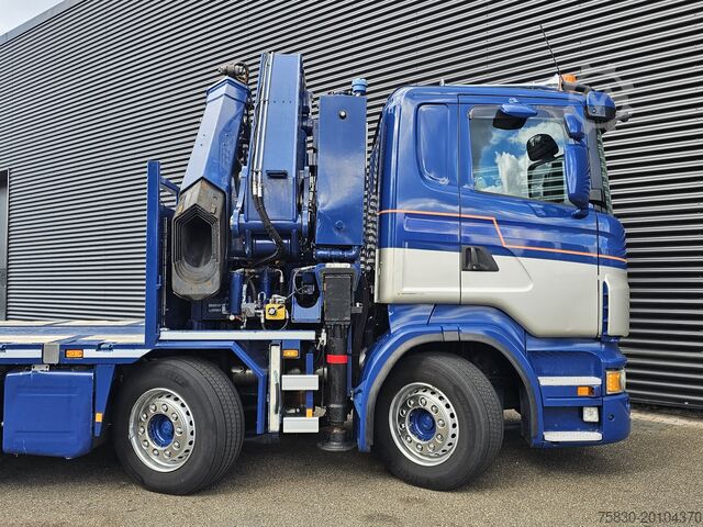 Loading platform Scania R440 8x2*6 / FASSI 90 t/m CRANE / KRAN