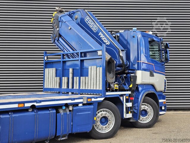 Loading platform Scania R440 8x2*6 / FASSI 90 t/m CRANE / KRAN