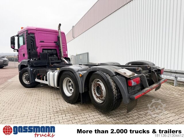 Abrollkipper MAN TGS 28.440 6X4H-4 BL, HydroDrive, Lenk-/Liftachse,