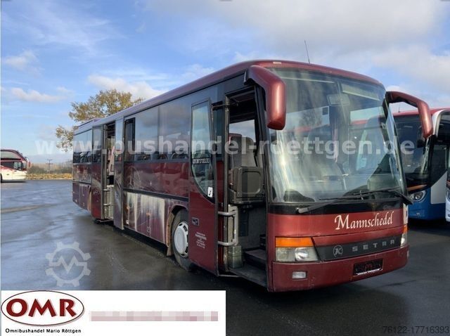Intercity bus SETRA S315 GT/ Klima/ 315 UL/ O 550 Intouro/ Integro