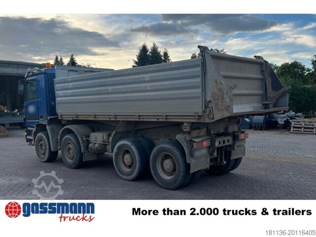 Kipper LKW Mercedes-Benz Actros 4140 8x4/4, Alu-Bordwände