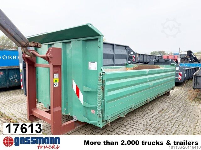 Abrollcontainer Schwarzmüller Abrollcontainer mit Alu-Bordwänden ca. 11m³