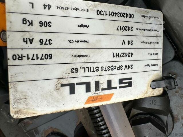 VS-22421 Electric triplex stacker Still EXVSF14 5016mm STILL EXVSF14