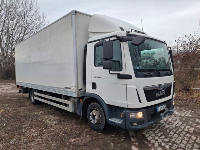 LKW mit Pritsche & Plane MAN TGL 12.220