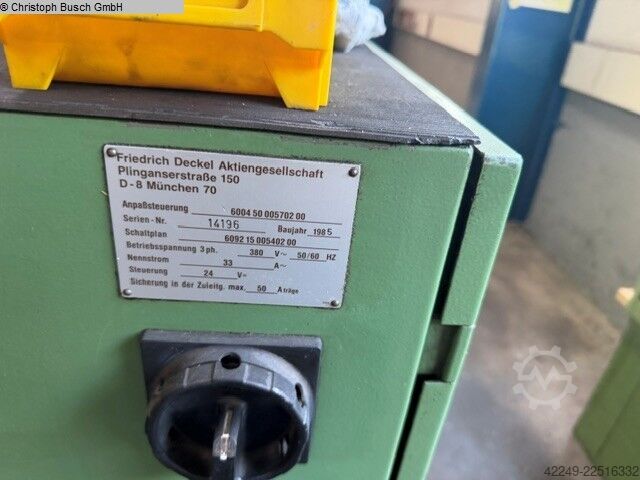 Wood Milling Machine DECKEL FP5NC