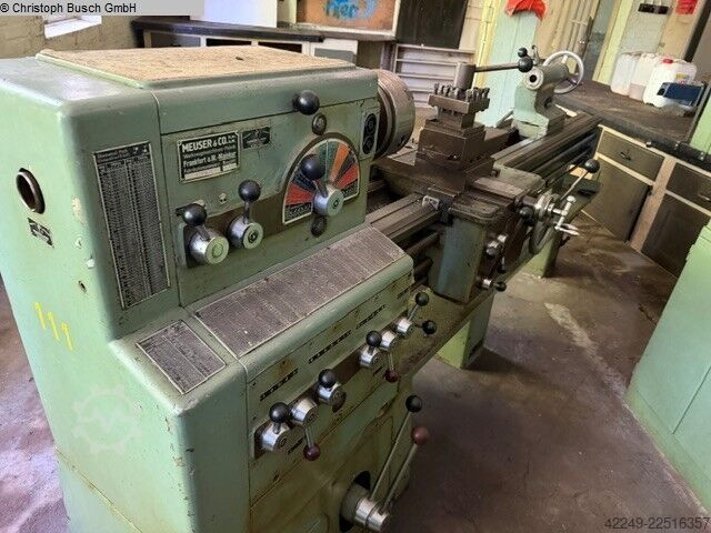 Lathe-conventional-electronic MEUSER MS 15