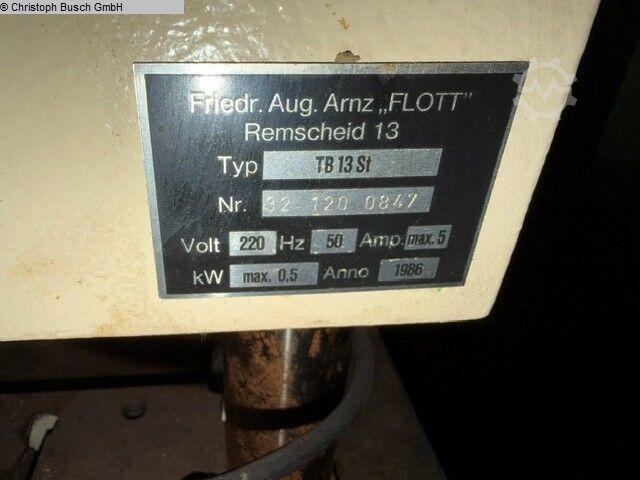 Bench Drilling Machine FLOTT TB 13 St