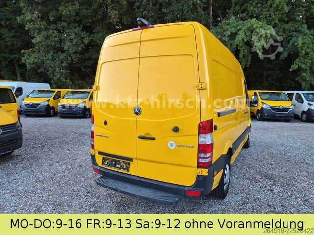 Kastenwagen hoch MERCEDES-BENZ Sprinter 314CDI CAM 1.Hd Durchgang Regale Blutoh