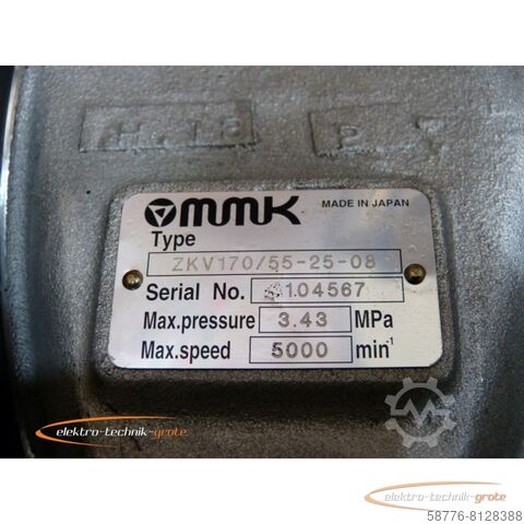 Component MMK ZKV170/55-25-08 Zugrohr L = 1070 mm