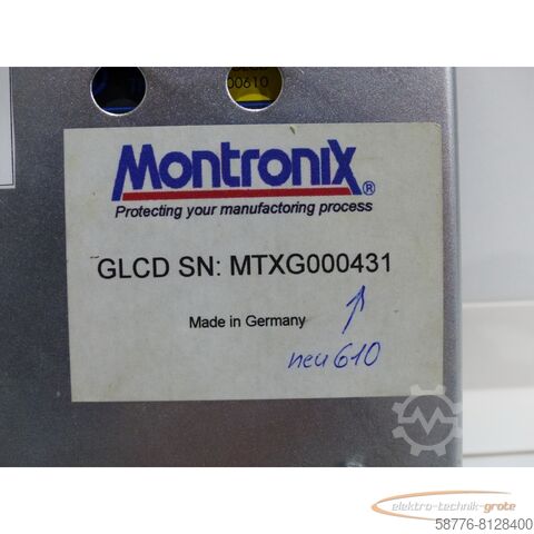 Component  Montronix GLCD Operator Panel SN:MTXG000431