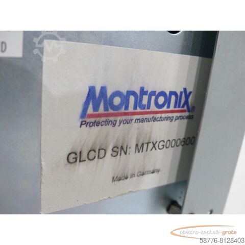 Component  Montronix GLCD Operator Panel SN:MTXG000600