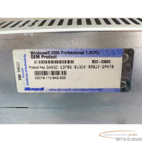 Komponente MSC DIALOG 6 - K . 6309F48 SN:0533009.003  !