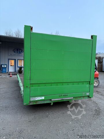 Swap body trailer Krone BDF 7,45m TOP Zustand Zurringe