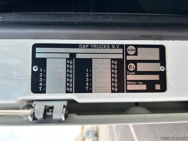 Standard tractor DAF XF 440 FT SC / Tacho V2 / 2 Tanks / Night AC / ...