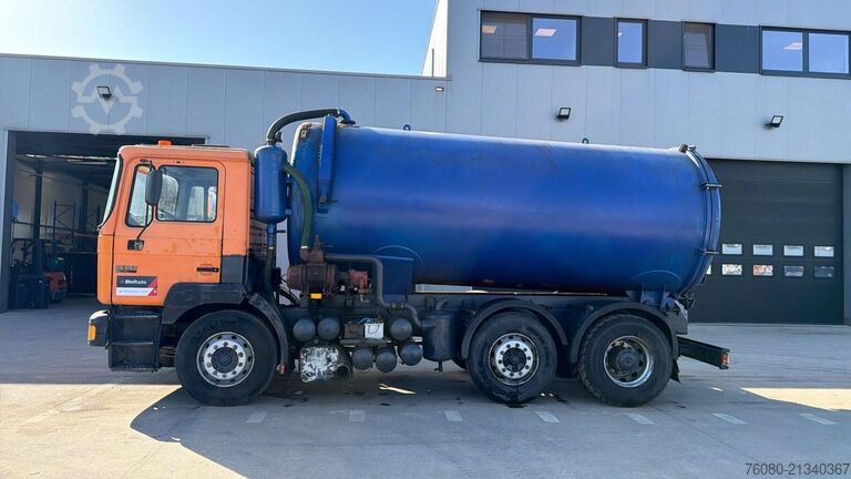 Vacuum truck MAN 26.293 (17000 L / 6X2 / MANUAL PUMP / POMPE MAN...