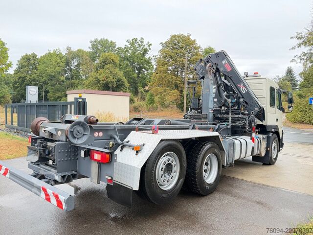 Abrollkipper VOLVO FMX 370 6x2 lift/lenk Abrollkipper KRAN 13m FUNK