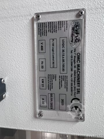 OMC EN 105 Logiksteuerung 30/13 OMC PL 105 Logic Control 30/13