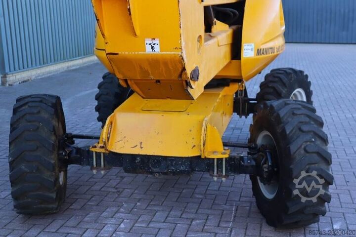 Articulated boom lift Manitou 160ATJ Diesel, 4x4x4 Drive, 16m Working Height, 8.
