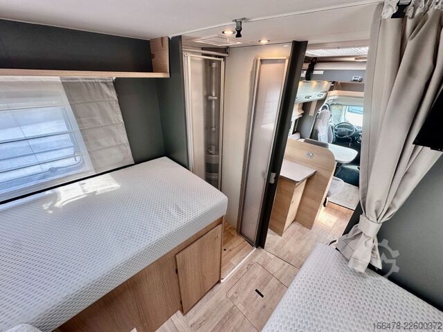 Teilintegriertes Wohnmobil DETHLEFFS Trend T 7057 EB *Einzelbetten-Hubbett*