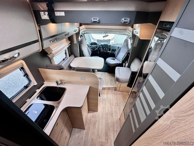 Teilintegriertes Wohnmobil DETHLEFFS Trend T 7057 EB *Einzelbetten-Hubbett*