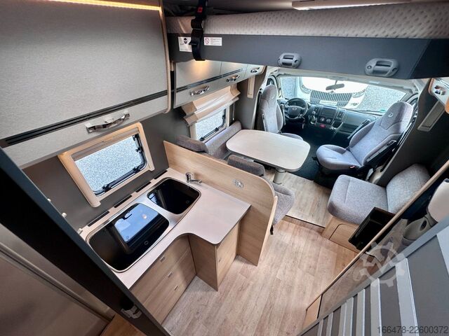 Teilintegriertes Wohnmobil DETHLEFFS Trend T 7057 EB *Einzelbetten-Hubbett*
