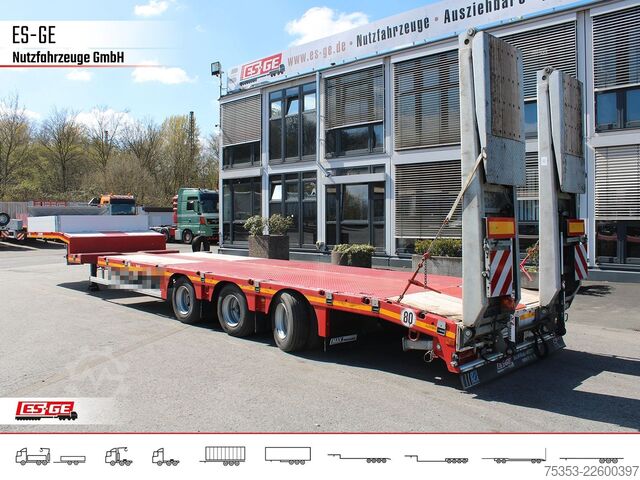 Tieflader-Sattelauflieger FAYMONVILLE MAX Trailer MAX100 Semi-Tieflader